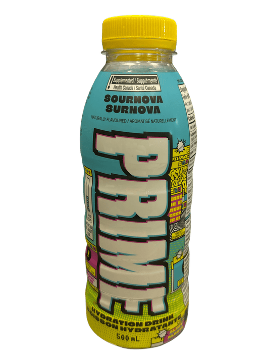 Prime Hydration SOUR NOVA Drink 500ML - Canadian Edition
