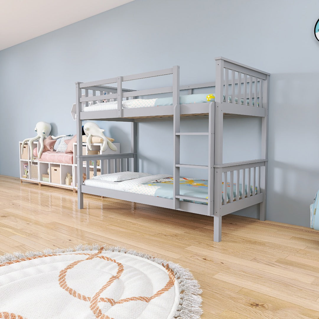 ARDYNAMIC Single Over Single Convertible Bunk Bed