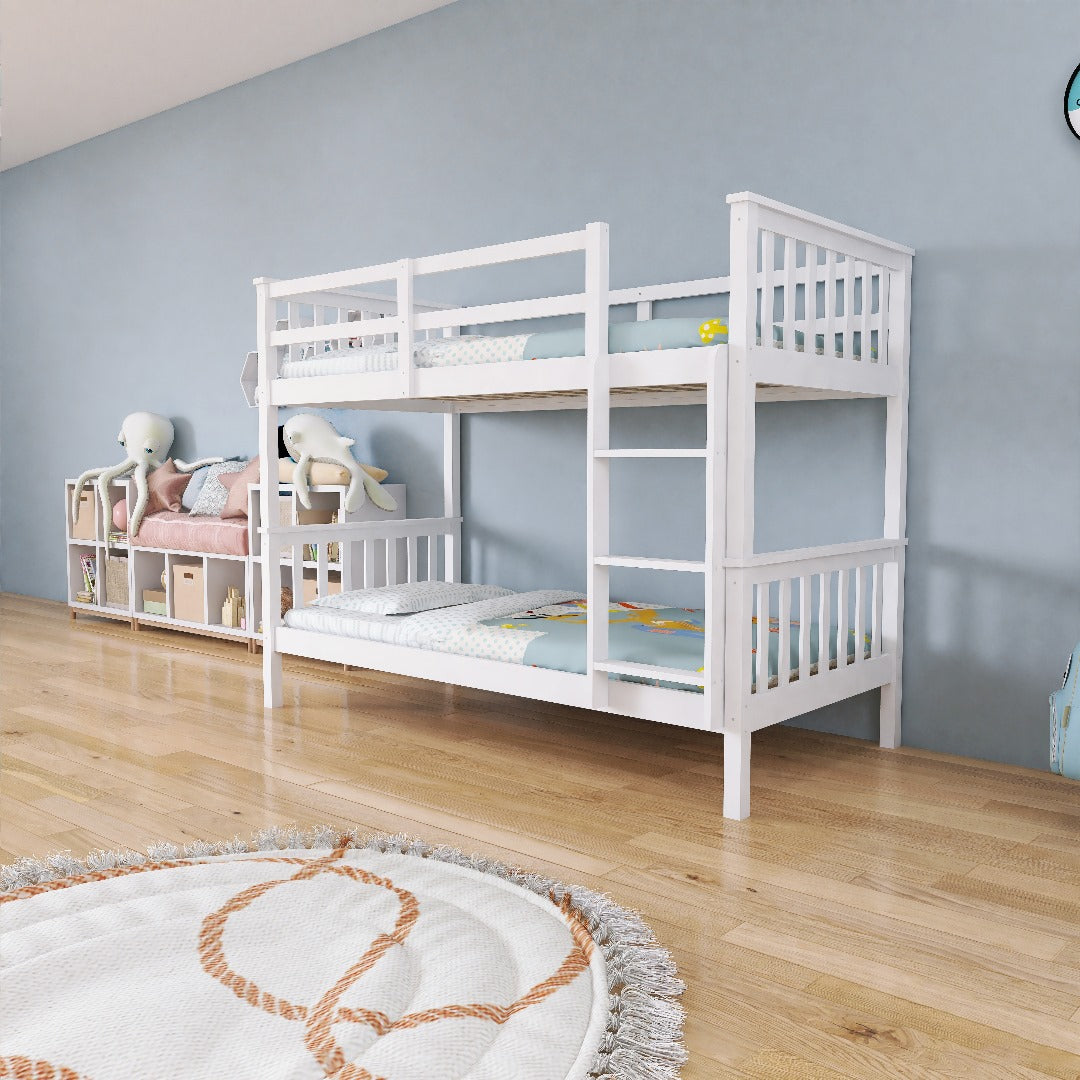 ARDYNAMIC Single Over Single Convertible Bunk Bed