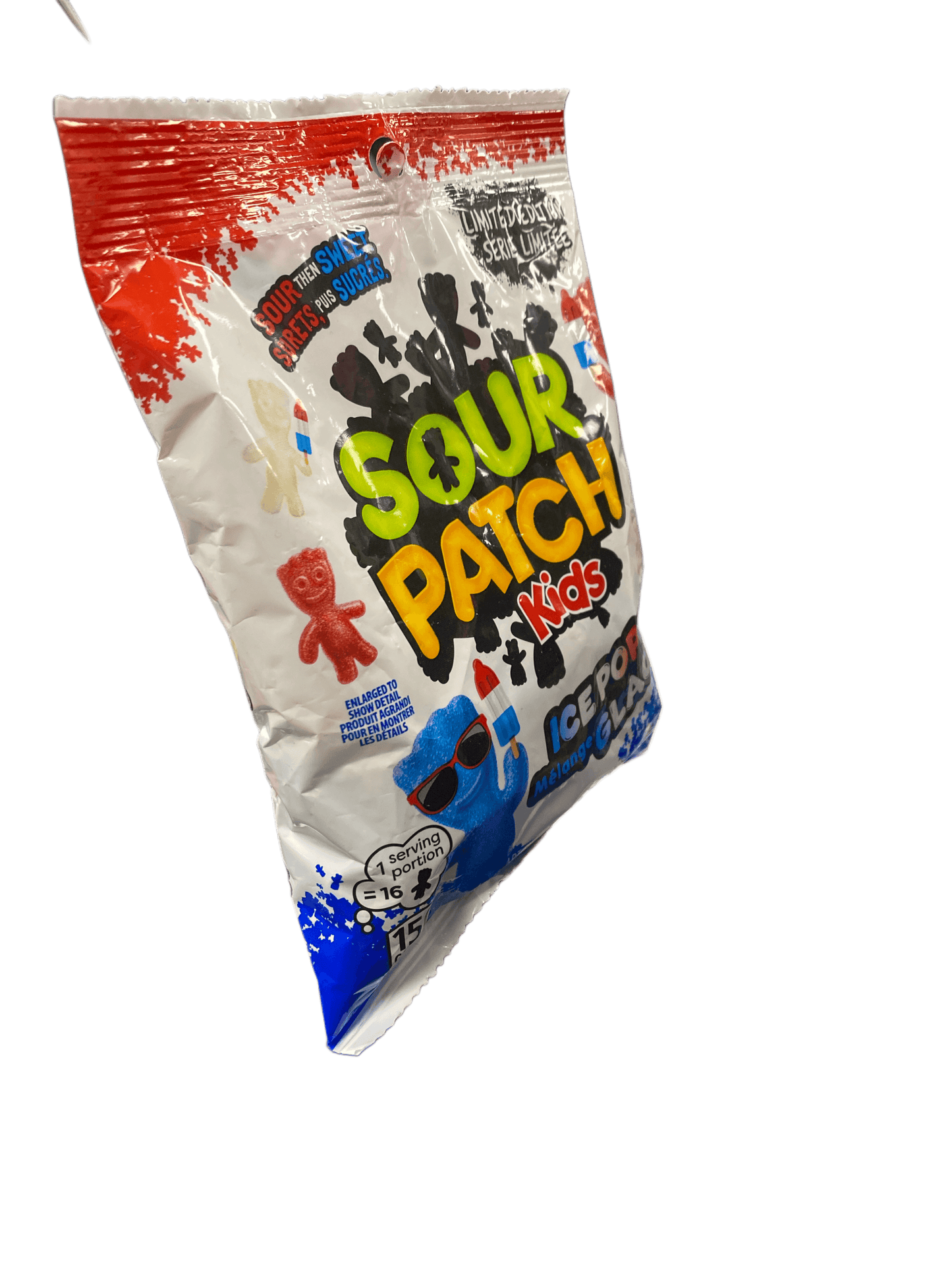 Sour Patch Kids Ice Pop 150G limited Edition - Canadian Edition