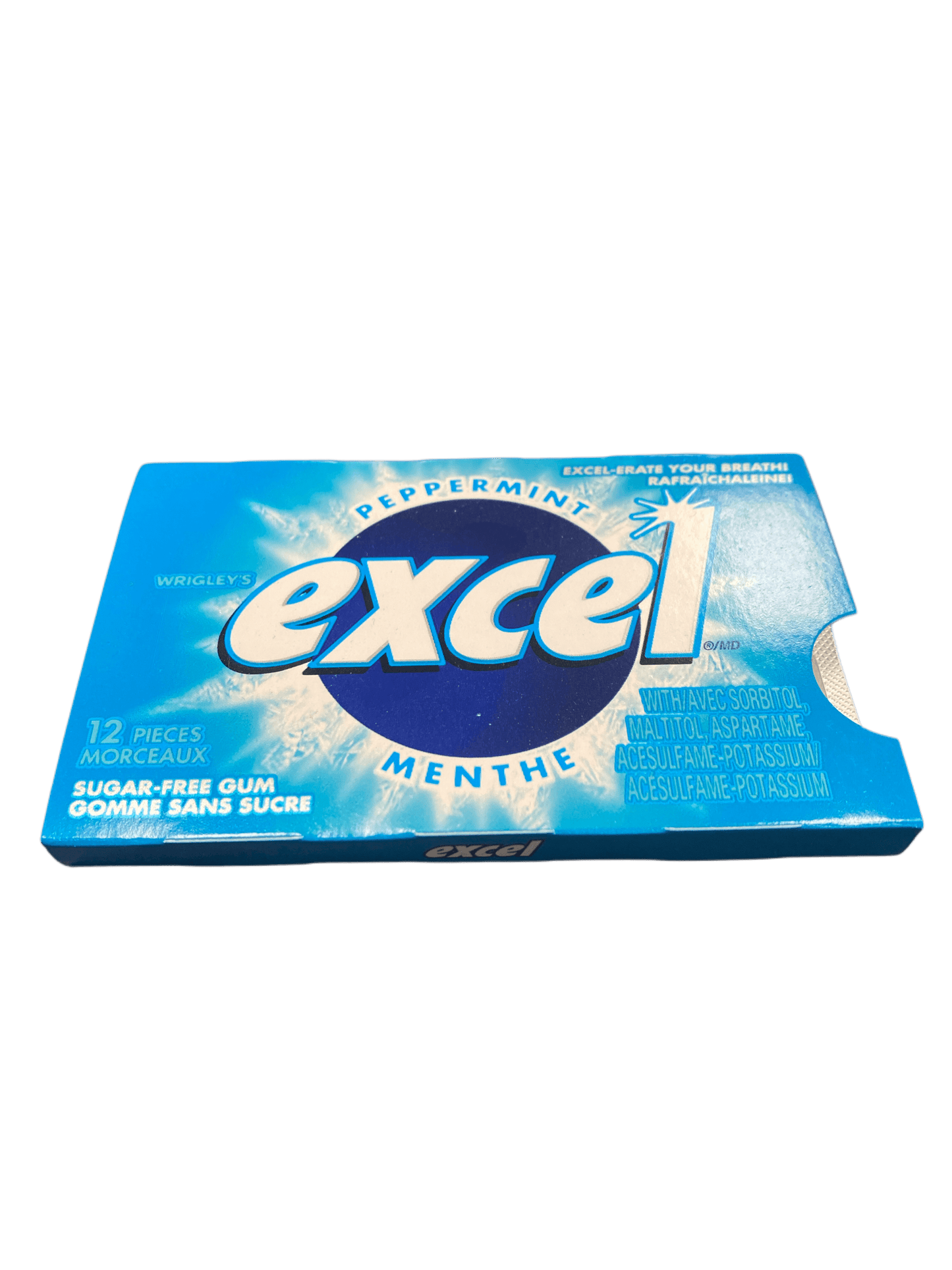 Excel Peppermint Gum 12 Pieces - Canadian Edition