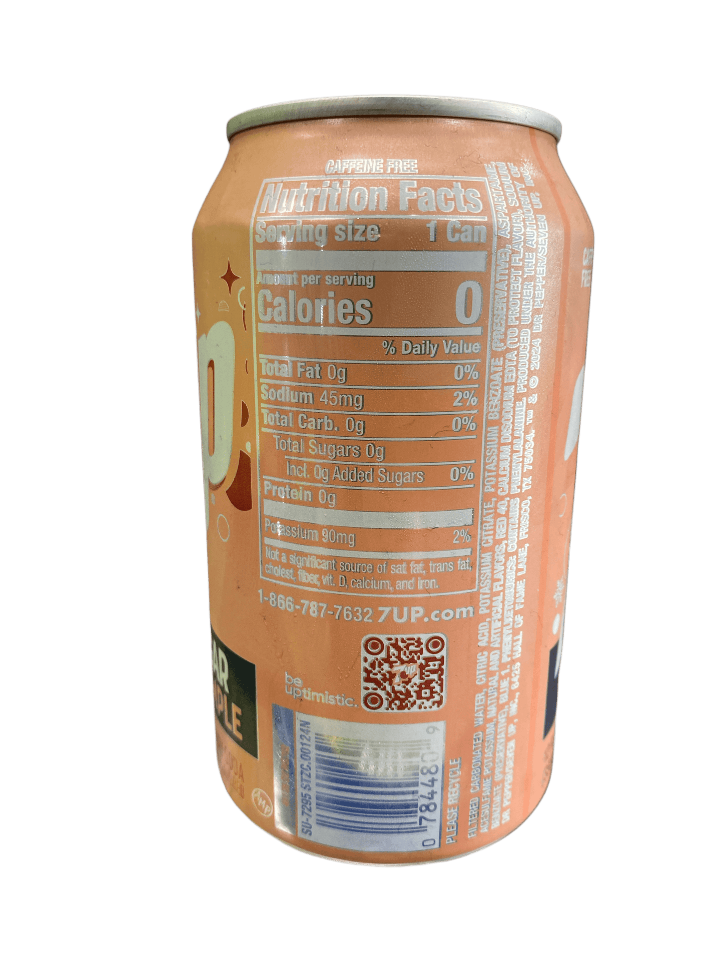 7UP Zero Sugar Shirley Temple 355ML