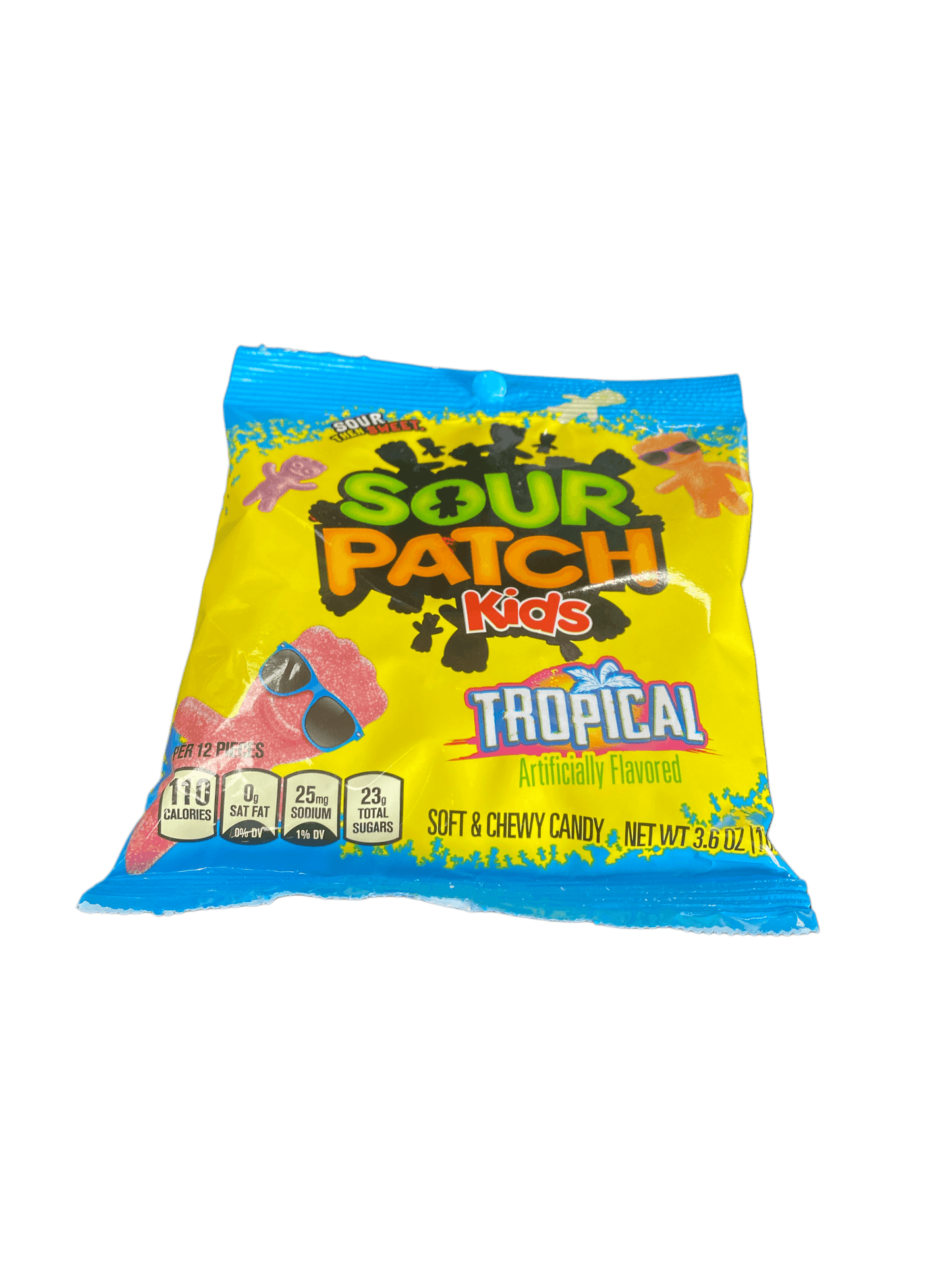 Sour Patch Tropical Candy Bag 3.6OZ - Canadian Edition