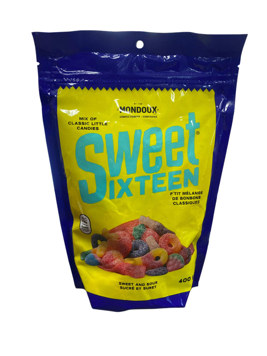 Sweet Sixteen Sweet and Sour 400G - Canadian Edition
