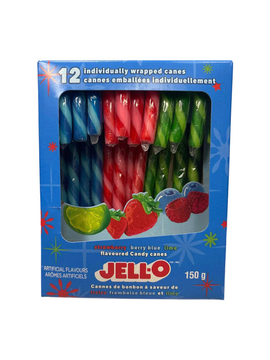 Kraft Jell-O Candy Canes - 12 Pack - U.S Edition