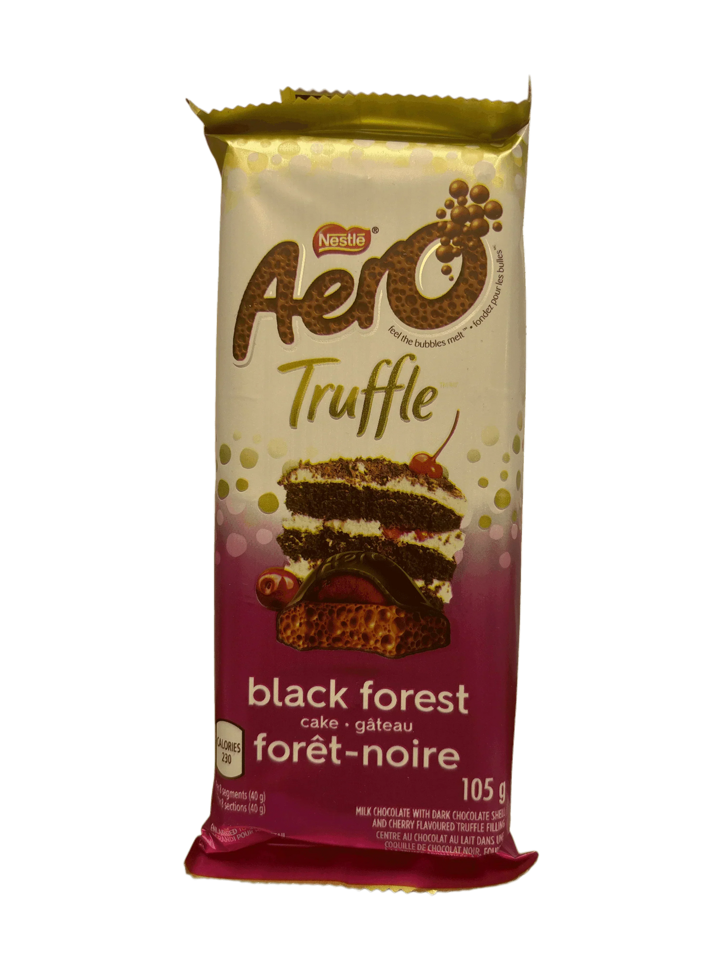 Aero Truffle Black Forest Cake Chocolate Bar 105G