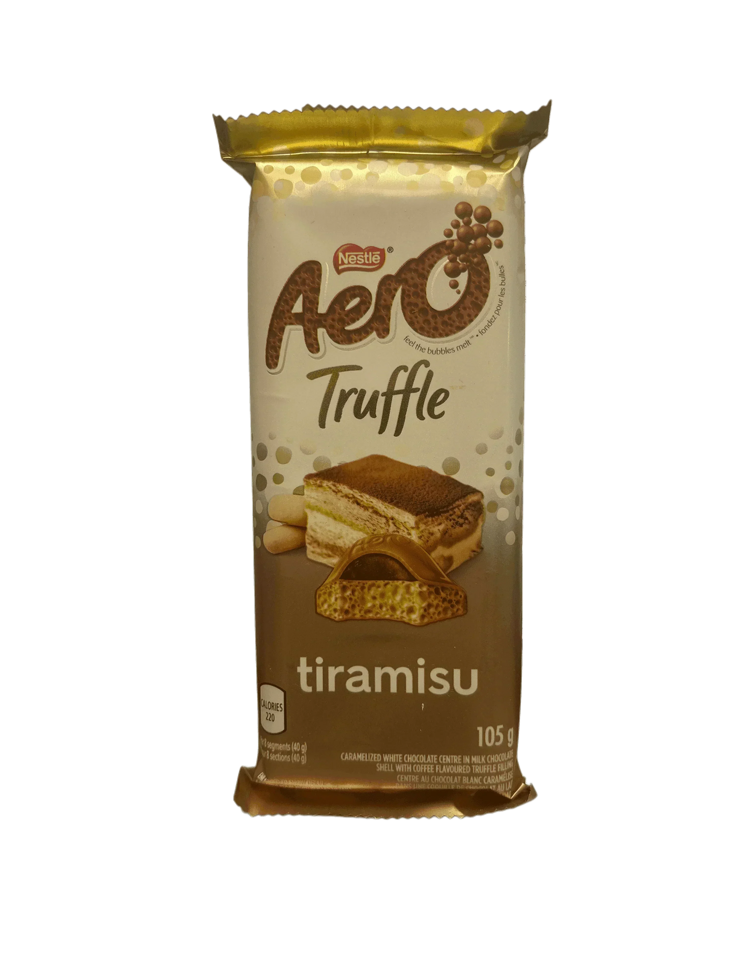 Aero Truffle Tiramisu Chocolate Bar 105G