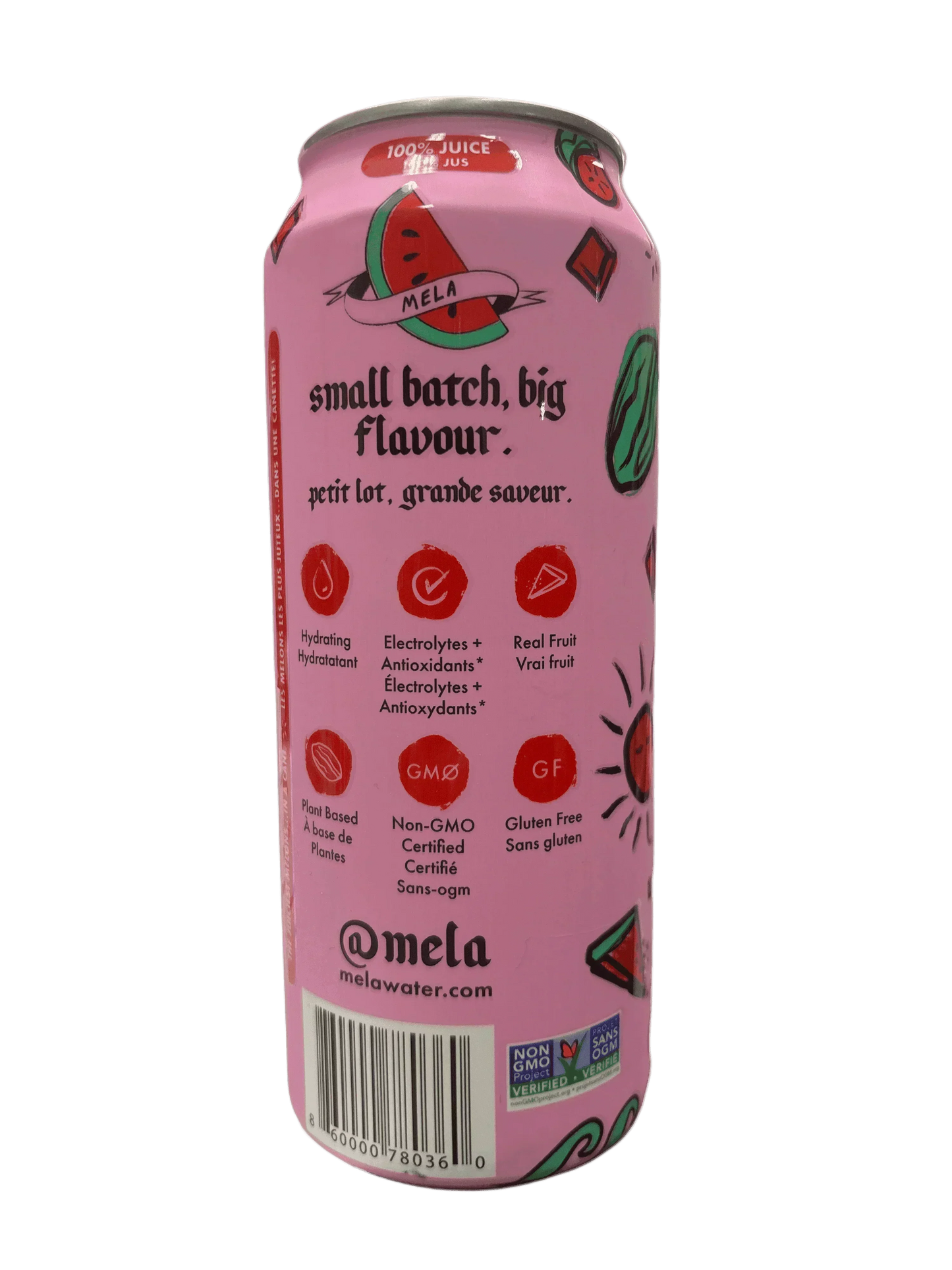 MELA Watermelon Water & Passionfruit Drink 500ML