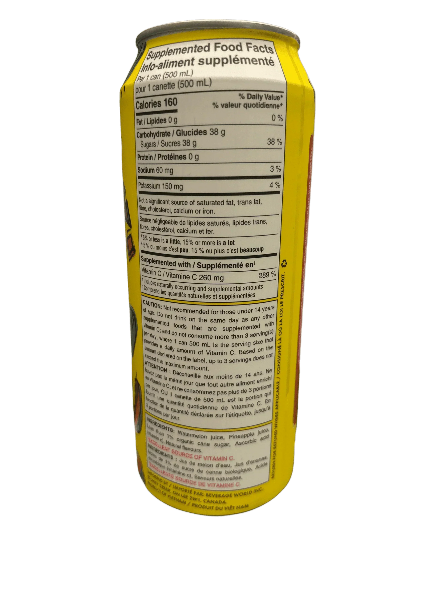 MELA Watermelon Water Pineapple Drink 500ML