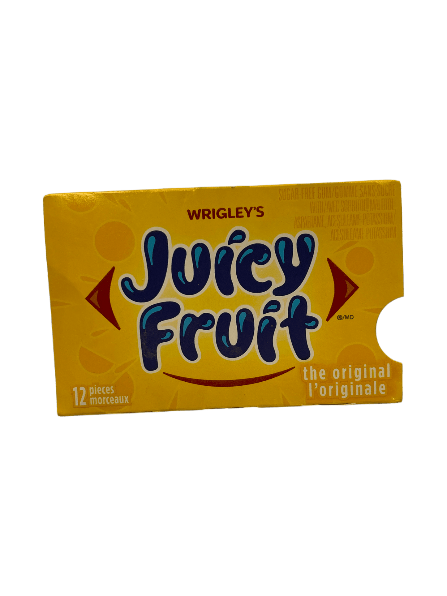 Wrigley's Juicy Fruit The Original 12 Pieces - Canadian Edition