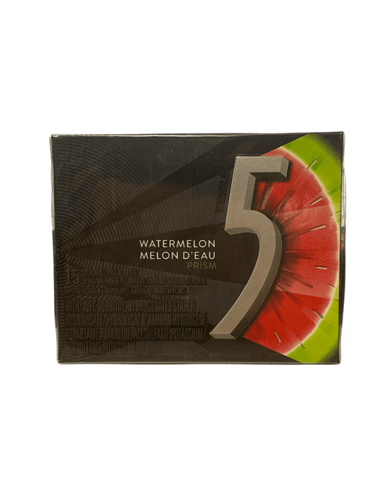 5 Gum Watermelon 15 Sticks - Canadian Edition