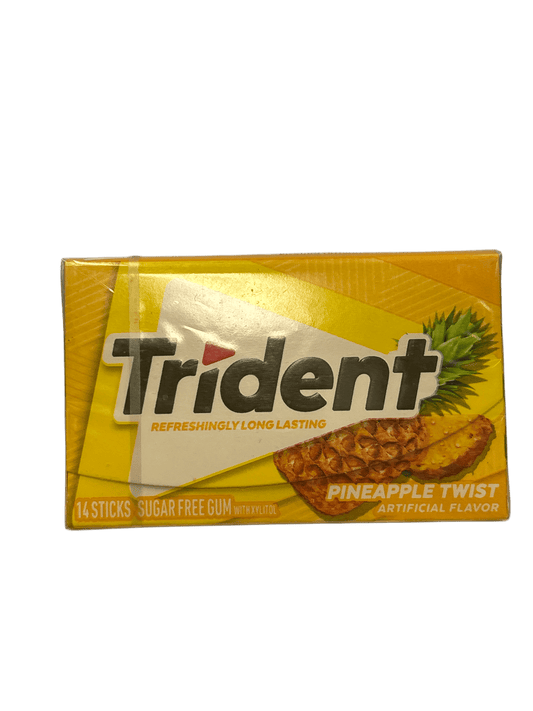 Trident Pineapple Twist 14 Pieces - Canadian Edition