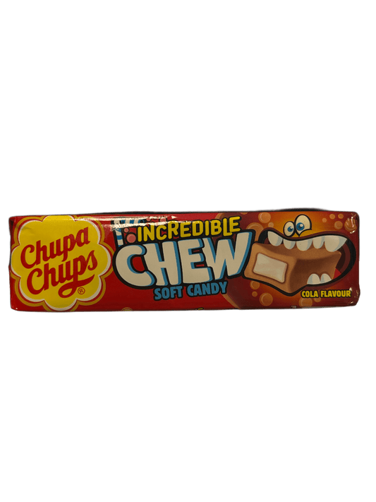 Chupa Chups Incredible Chew Soft Candy Cola Flavor 45G - U.K Edition