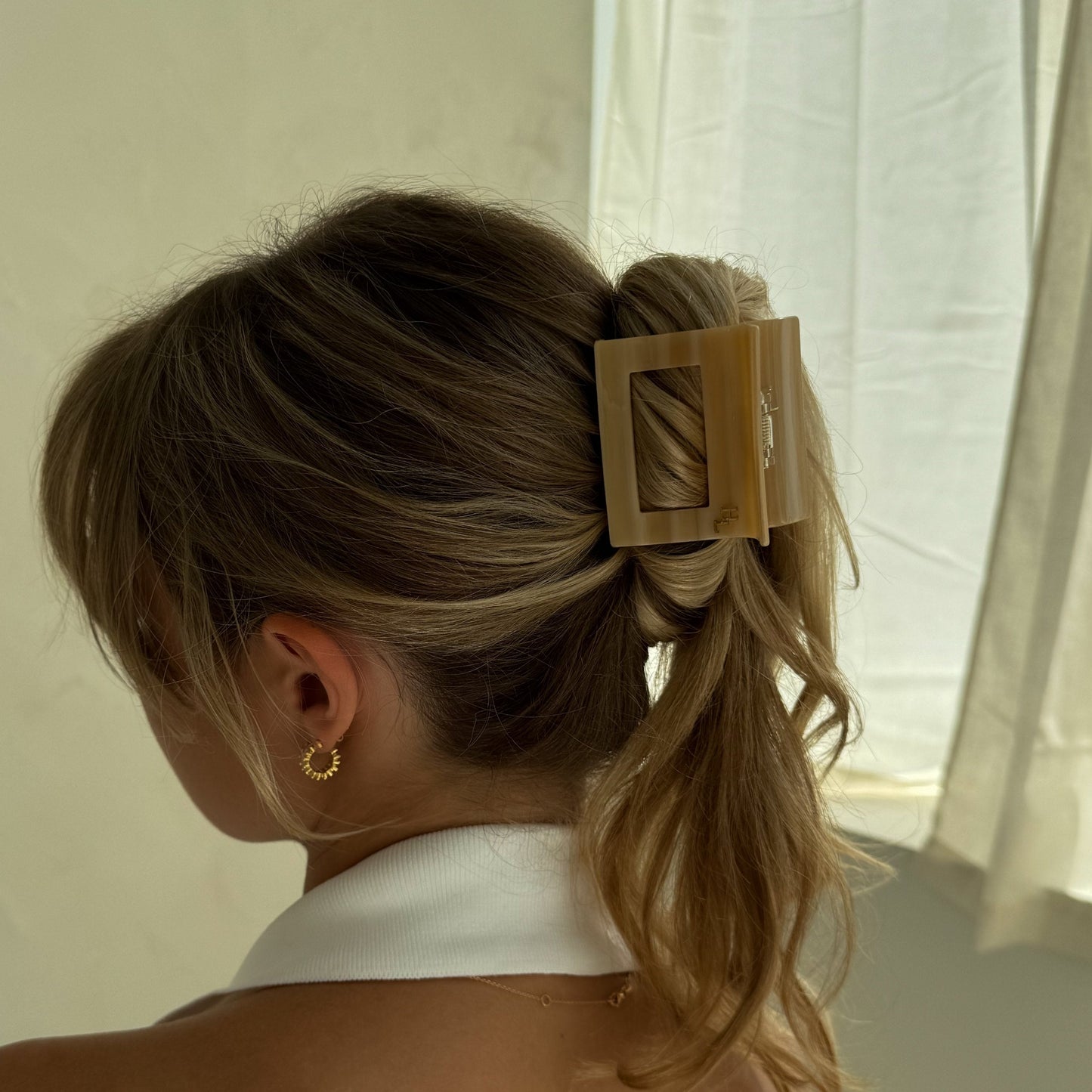 Dolce Large Acetate Claw - Como-1