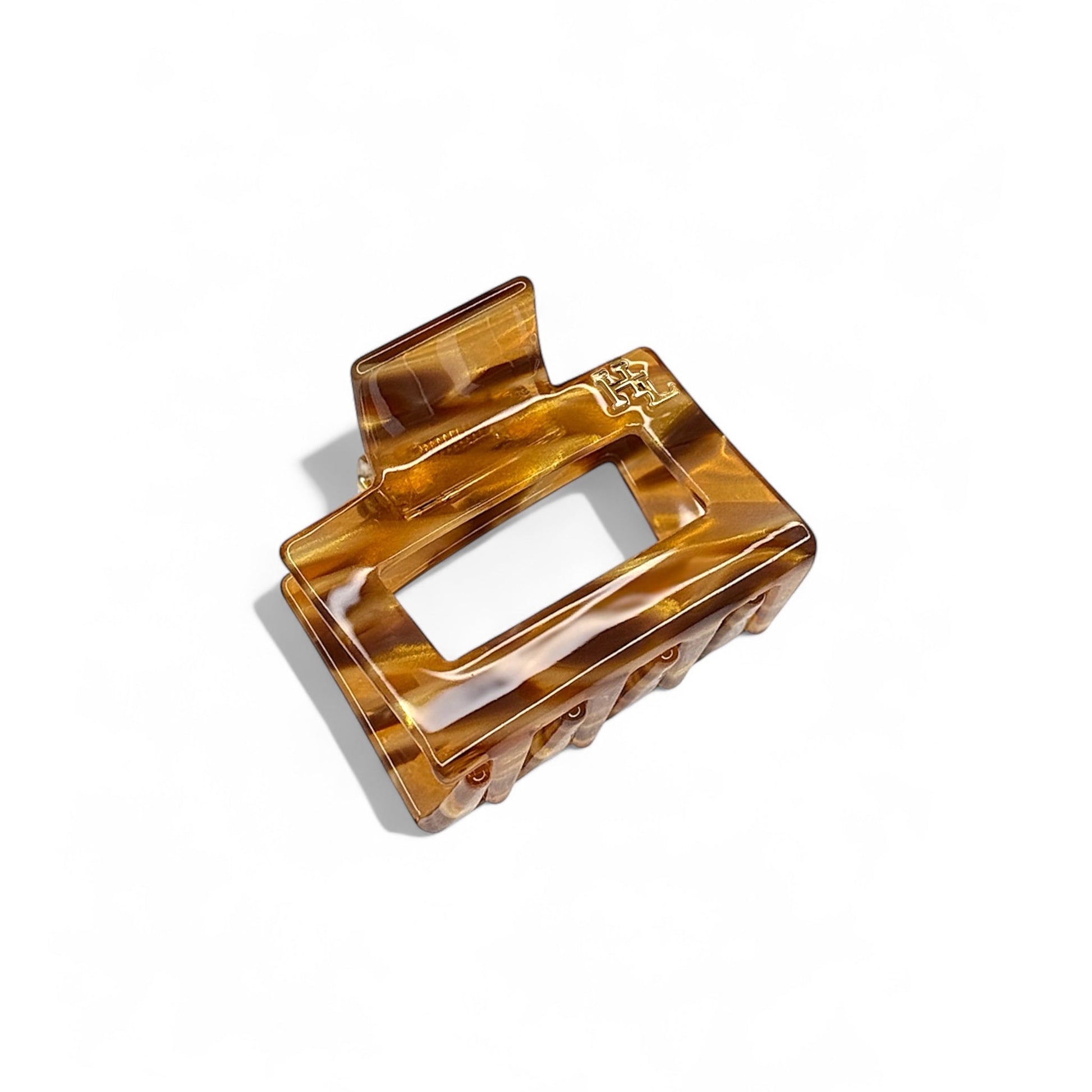 Ecofriendly Acetate Midi Clip - Hazel Honey-0