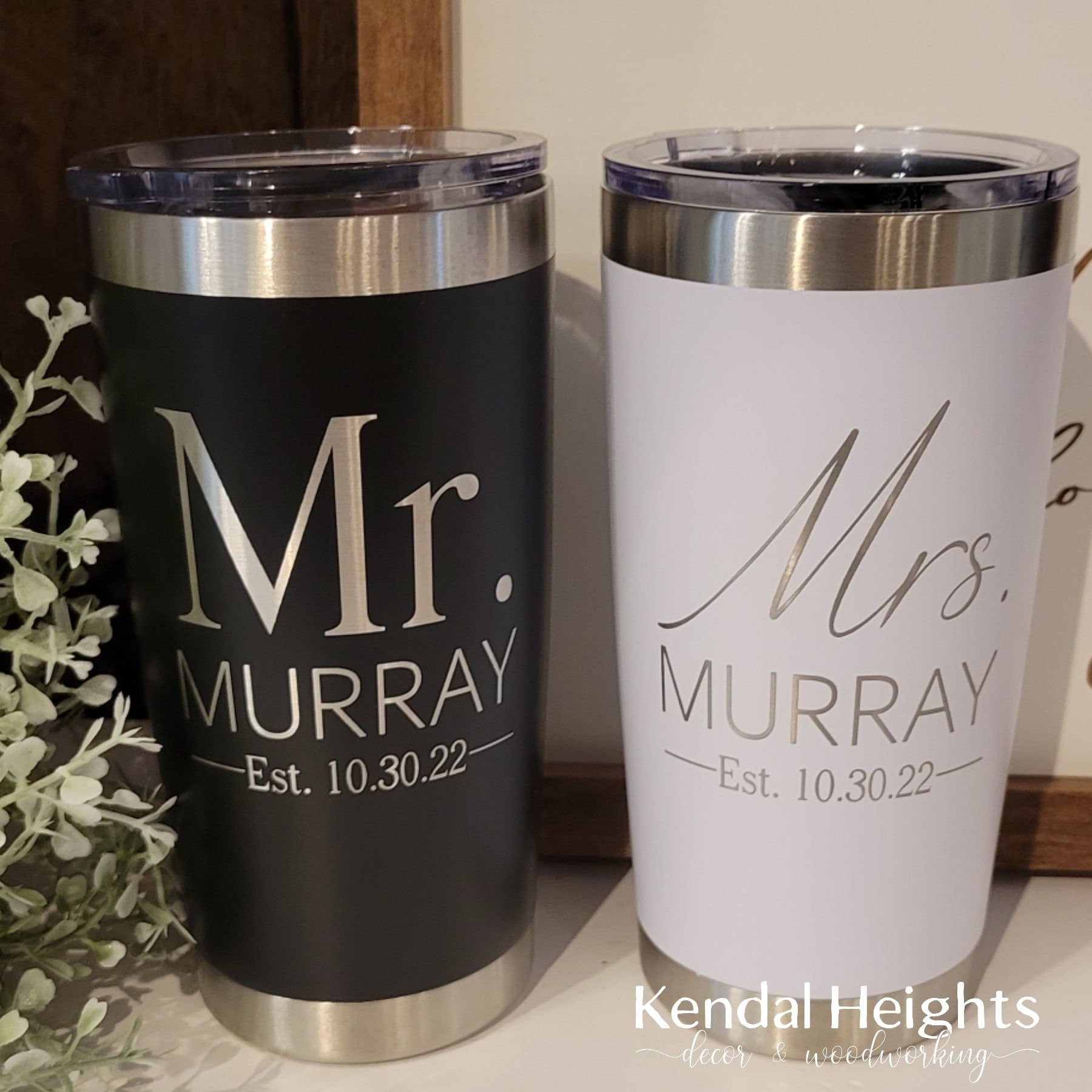 Bride & Groom / Bridal Party Tumblers-4
