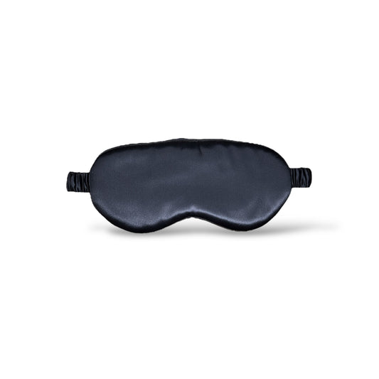 Premium Organic Silk Sleep Mask - Black-0