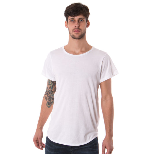 3011 - CLOSEOUT Unisex Curved Hem Tee-0