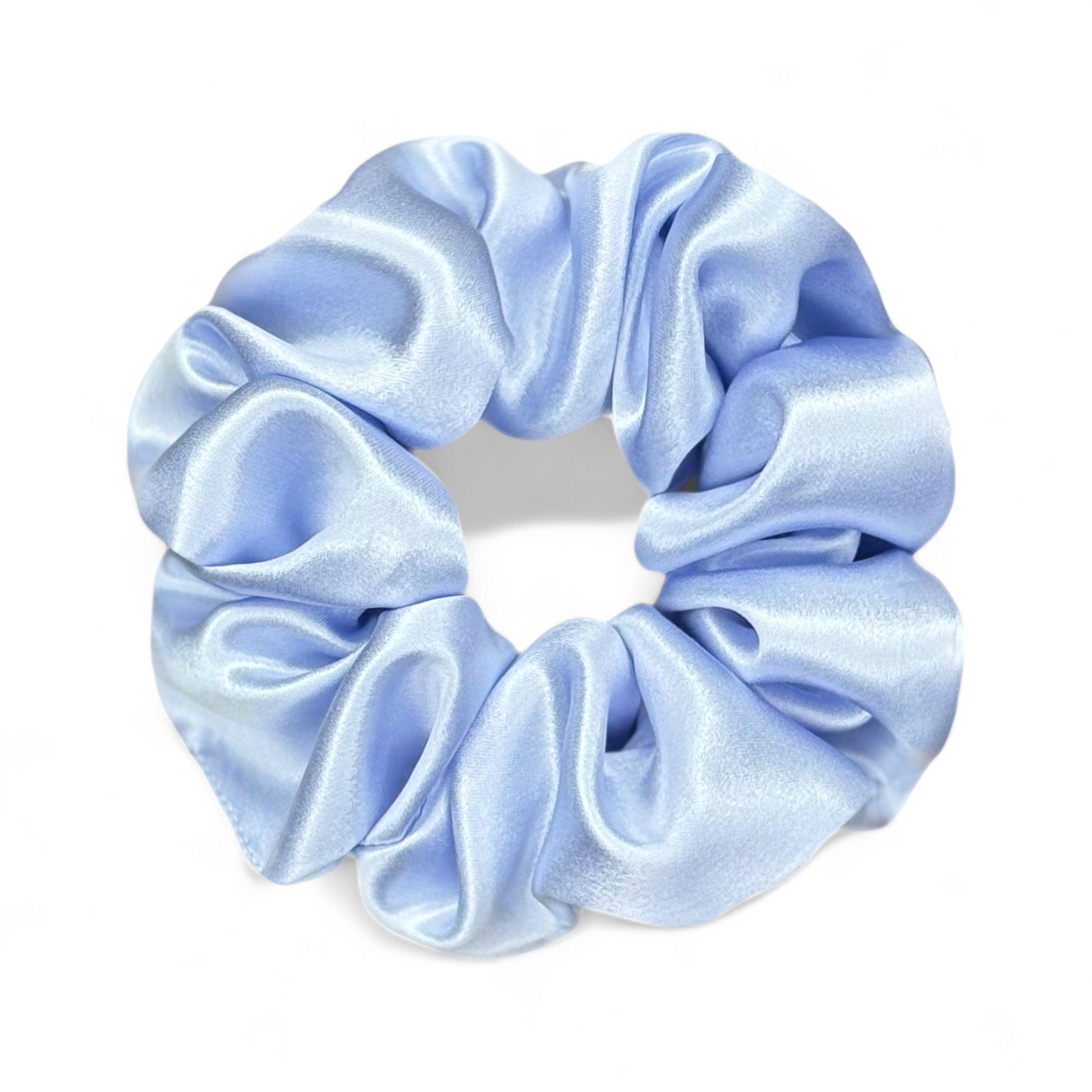 Organic Premium Silk Scrunchie - Halo-0