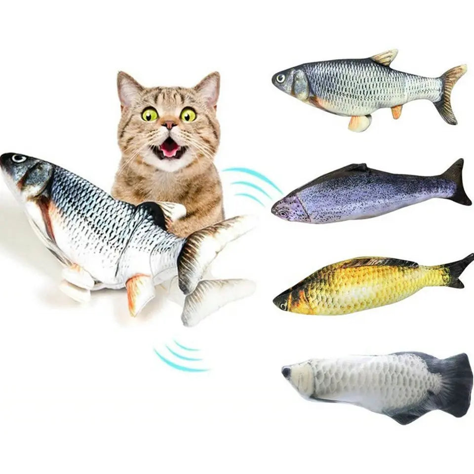 Interactive Rechargeable Electric Fish Toy-1