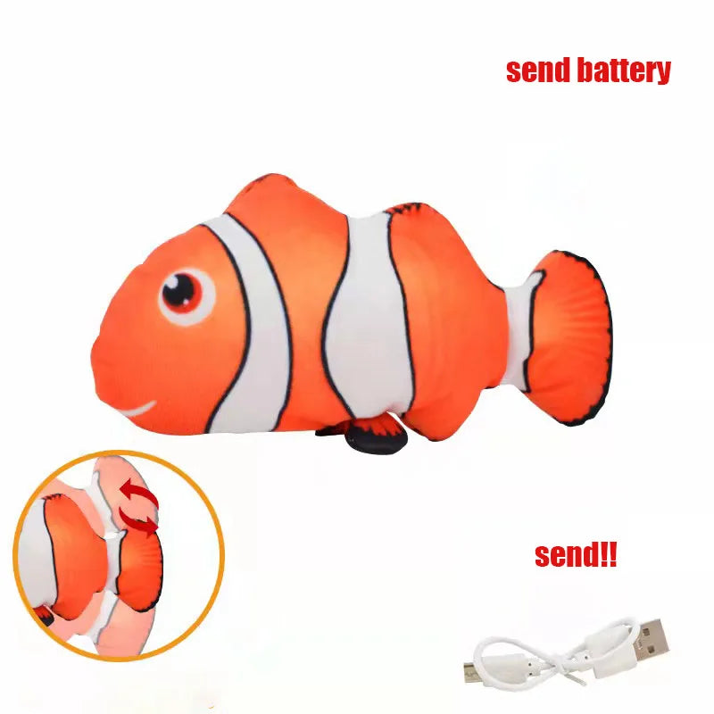 Interactive Rechargeable Electric Fish Toy-7