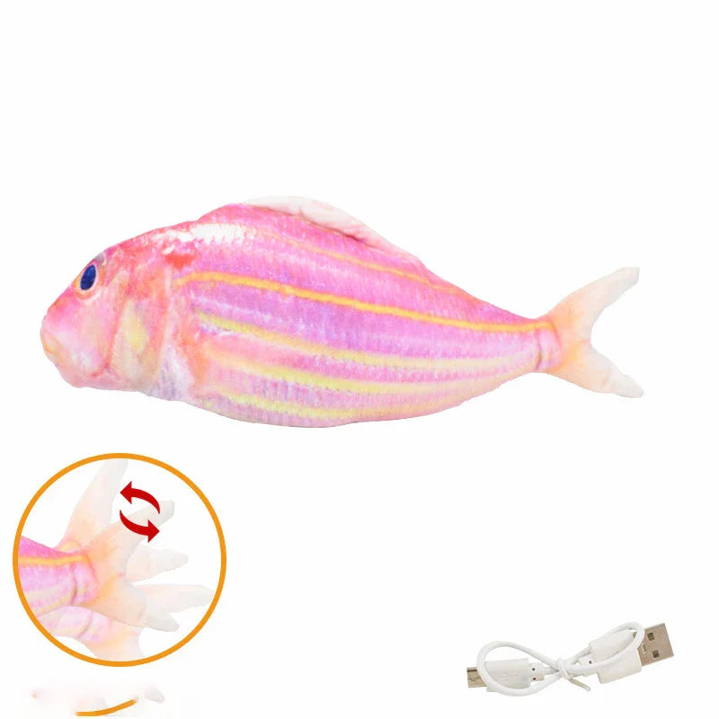 Interactive Rechargeable Electric Fish Toy-9