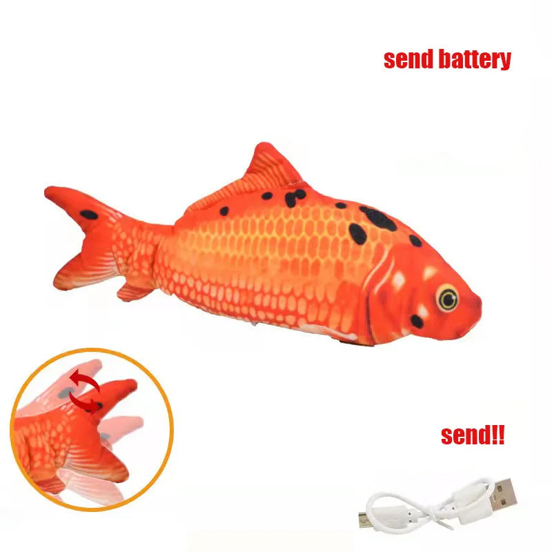 Interactive Rechargeable Electric Fish Toy-11