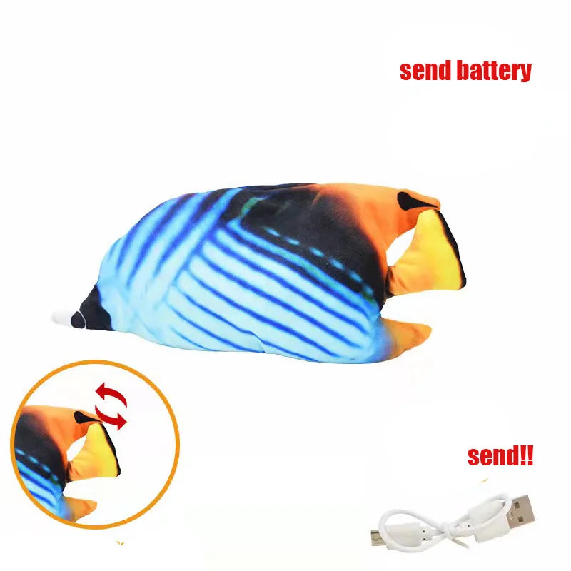 Interactive Rechargeable Electric Fish Toy-12