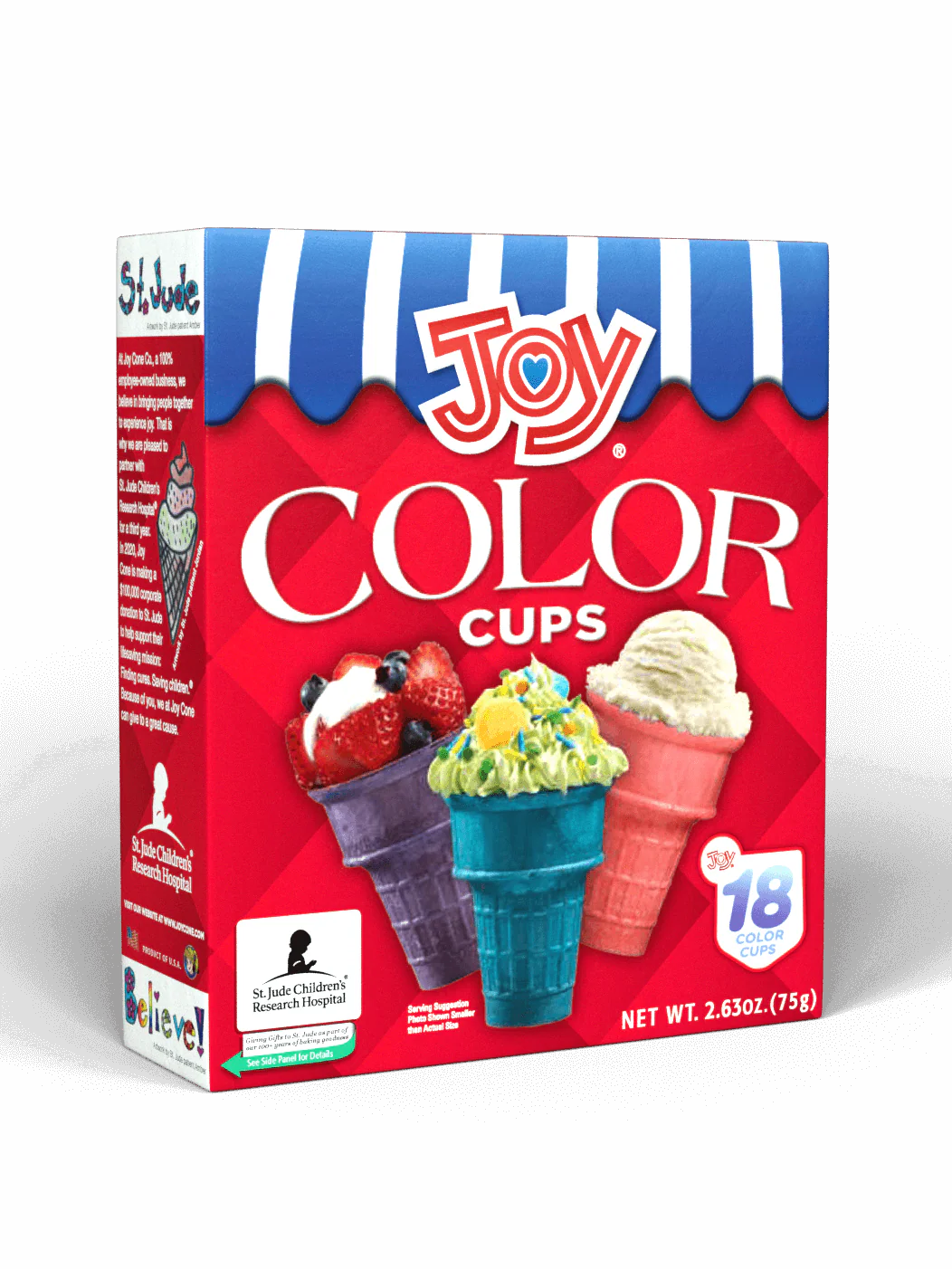 JOY CONE - Color Cups - 12x18 EA - Canadian Distribution-0