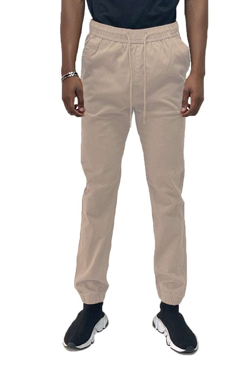 Solid Jogger Pants-2