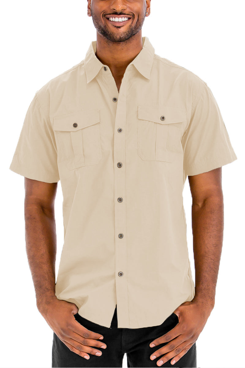 Classic Two Pocket Button Down-13