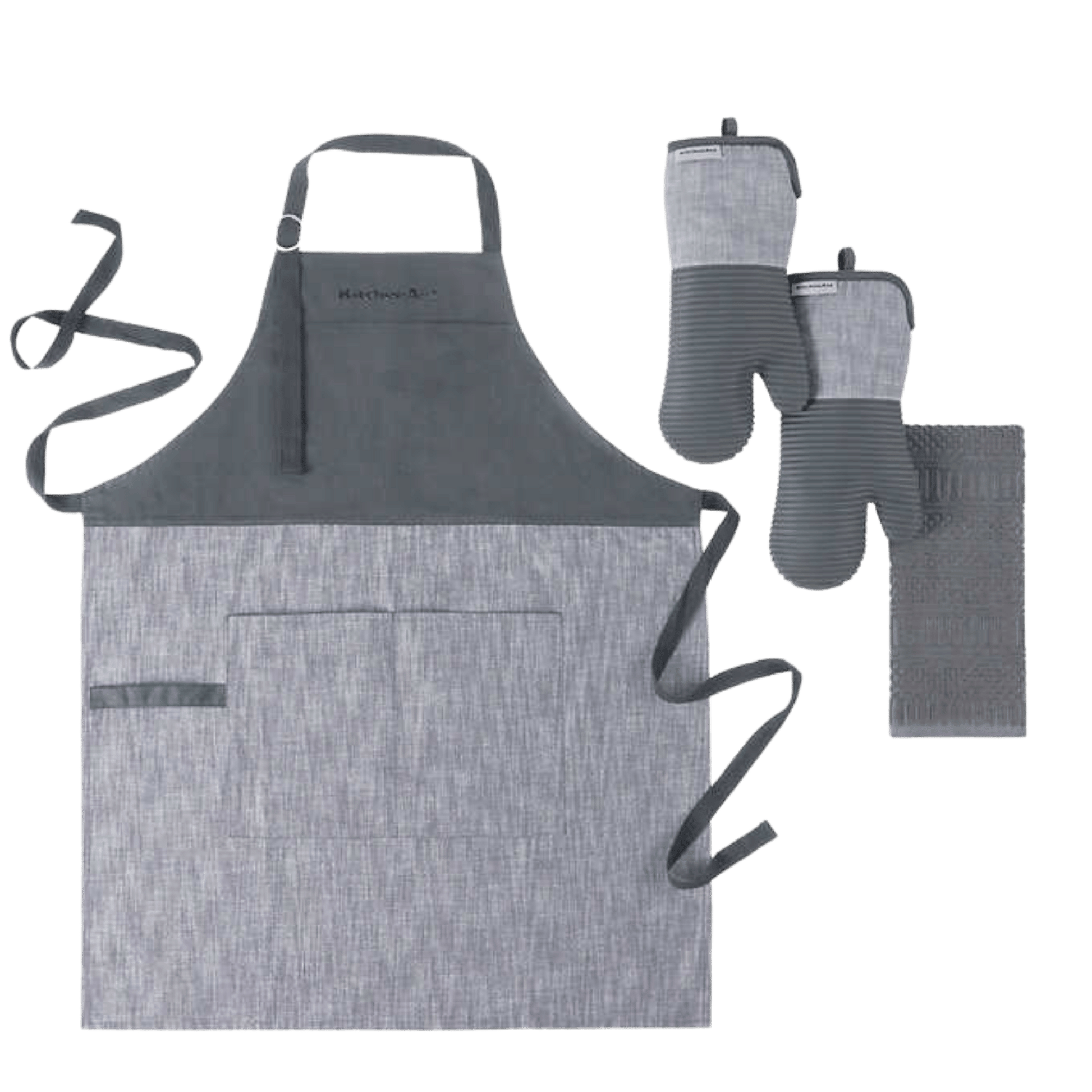 Kitchen Aid 4-Piece BBQ Set - Grey-0