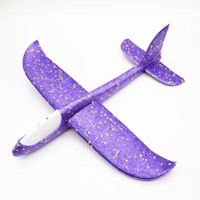 LED Foam Glider Plane: Soar High with Light-Up Fun!-2