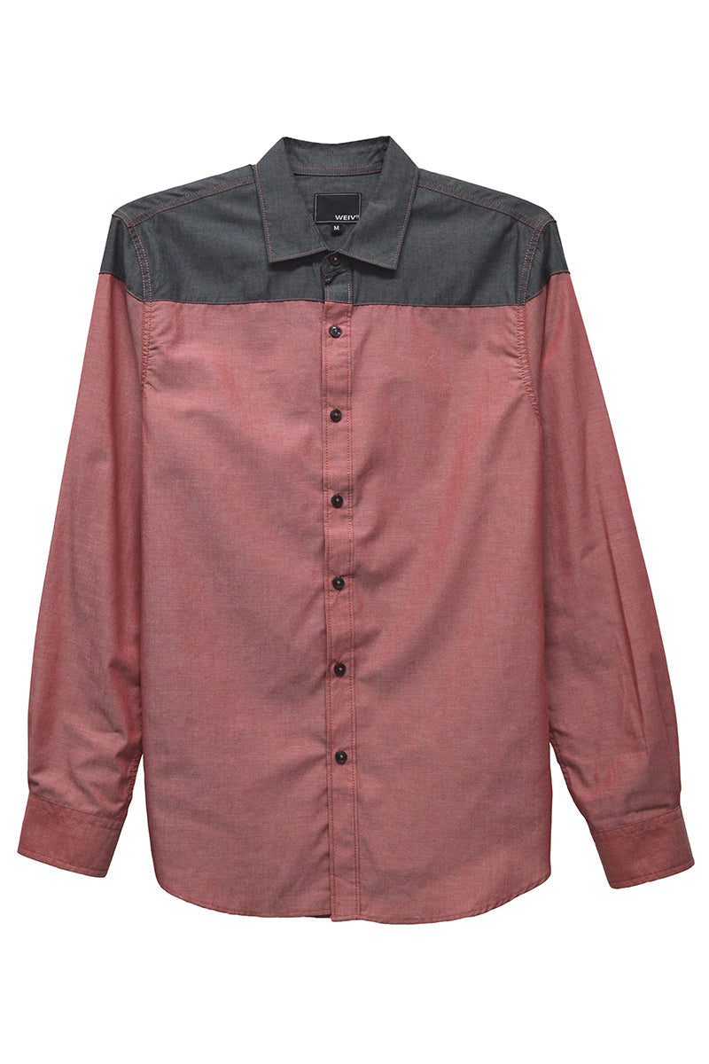 Milo Two Tone Long Sleeve Shirt-8