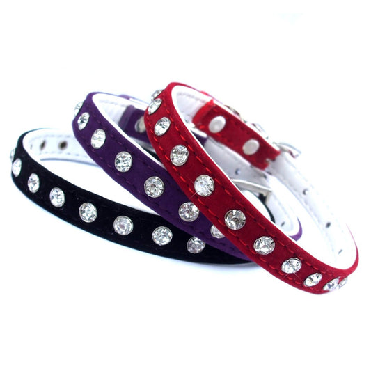 Majestic Crystal Dog Collar-0