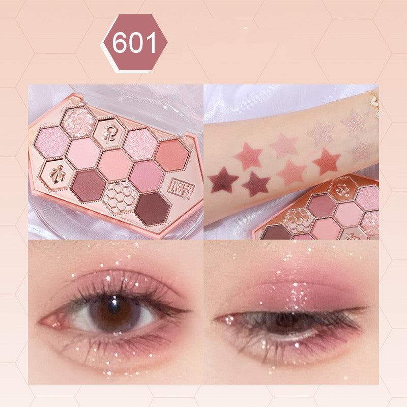 Matte and Glitter Eyeshadow Palette-5