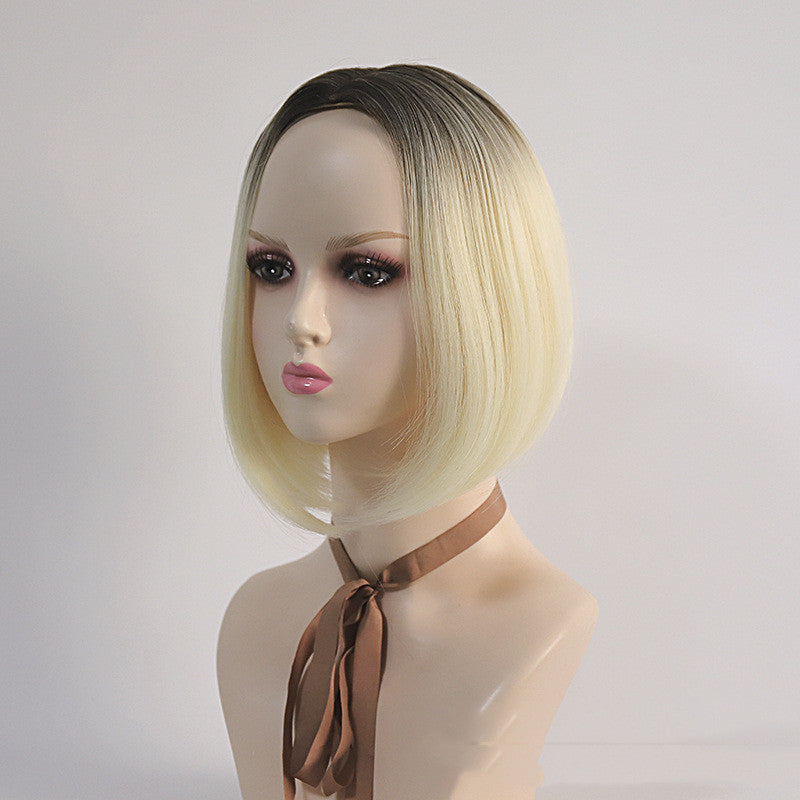 Medium Bob Gradient Women's Wig-1