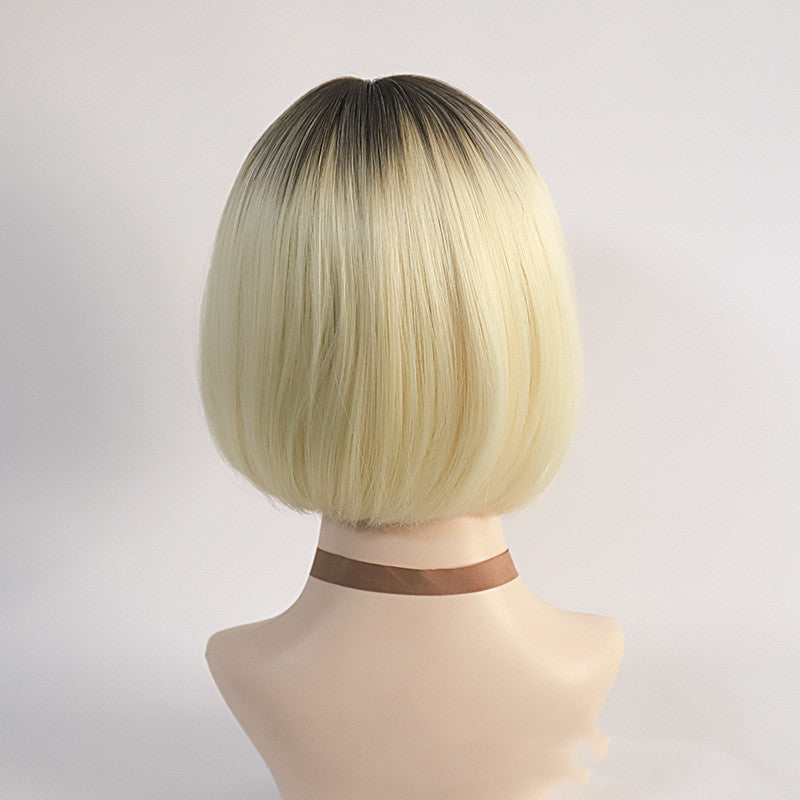 Medium Bob Gradient Women's Wig-2
