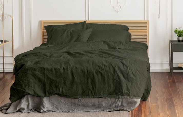 Linen Cotton Sheet Sets-19