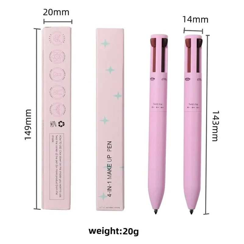 Multi-Effect 4 In 1 Eyeliner Eyebrow Pencil-4