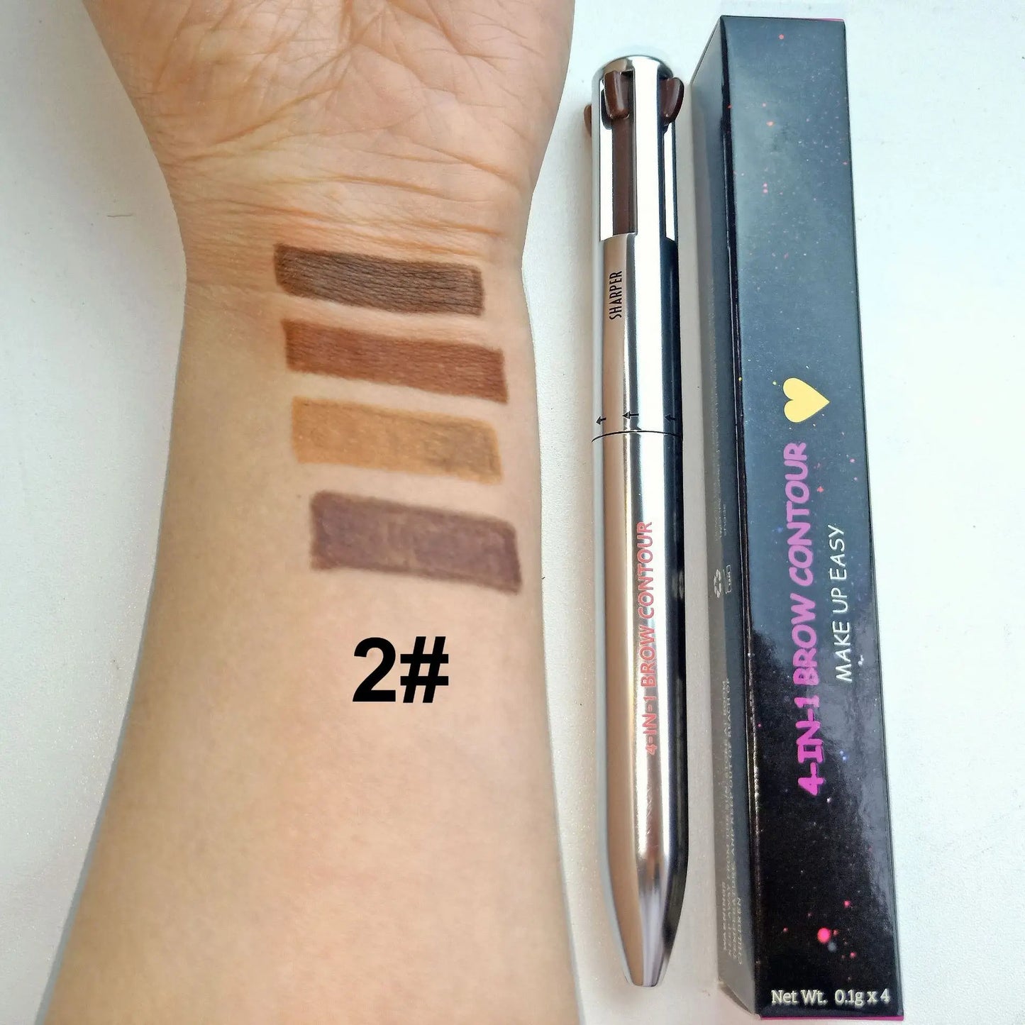 Multi-Effect 4 In 1 Eyeliner Eyebrow Pencil-11