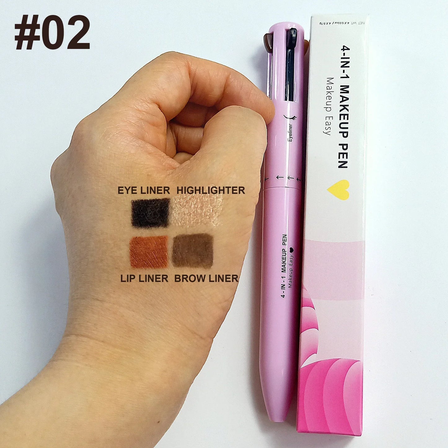 Multi-Effect 4 In 1 Eyeliner Eyebrow Pencil-8