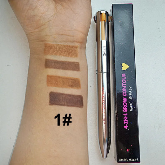 Multi-Effect 4 In 1 Eyeliner Eyebrow Pencil-10