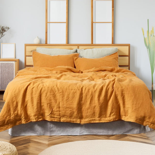 Pure Linen Sheet Sets-18