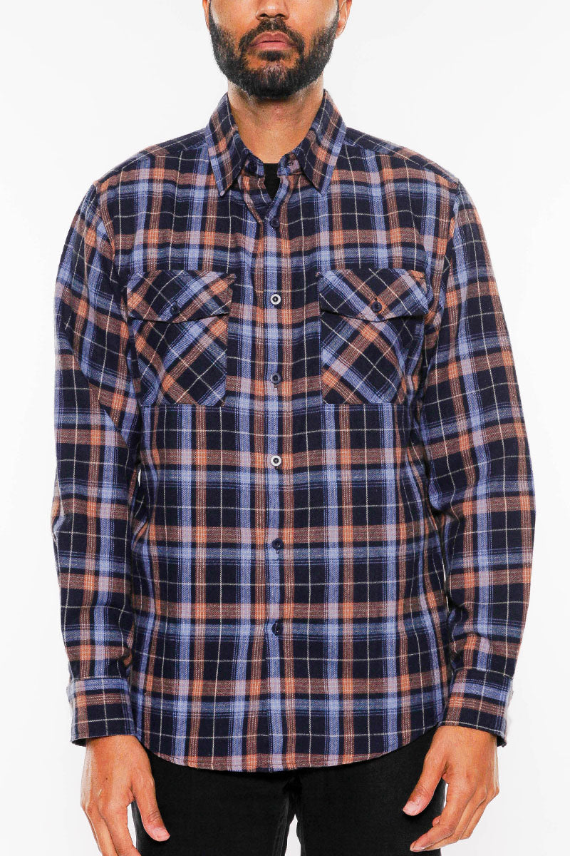 Brushed Flannel Shirt-12