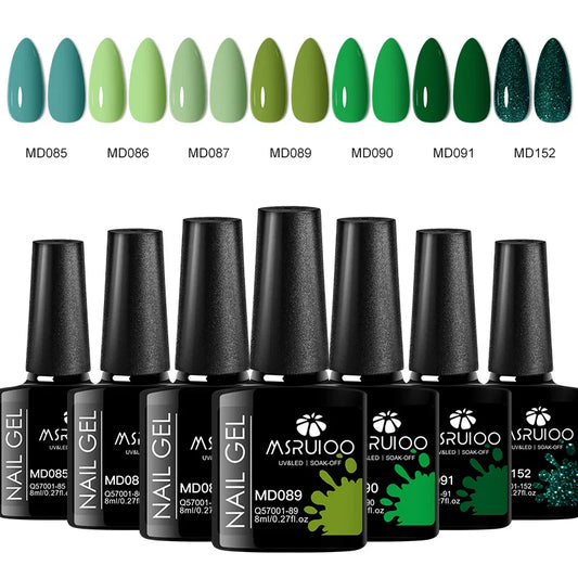 Nail Art Masterpiece Kit 7-Piece Gel Polish Set-10