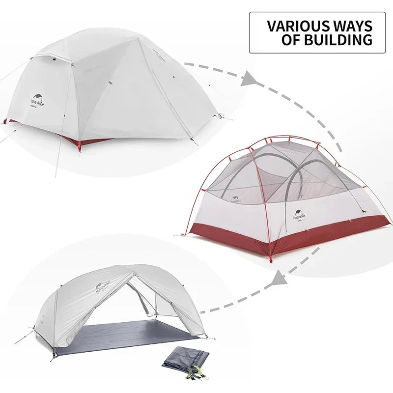 Star River 2-Person Ultralight Waterproof Camping Tent-3