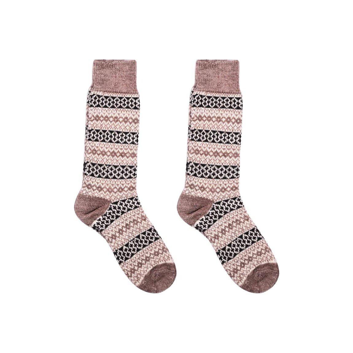 Nordic Socks Merino Wool in PERFORM™ (Torsten - Cinnamon) - Unisex-0