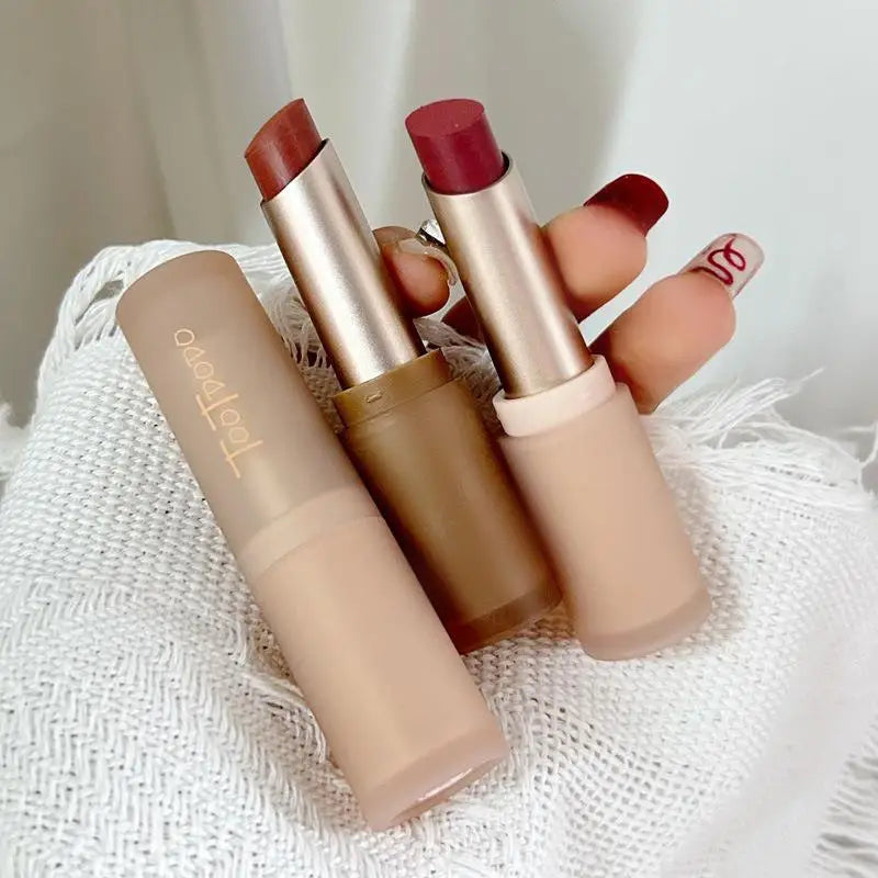 Nude Apricot Velvet Matte Lipstick-2