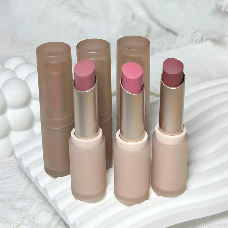Nude Apricot Velvet Matte Lipstick-3